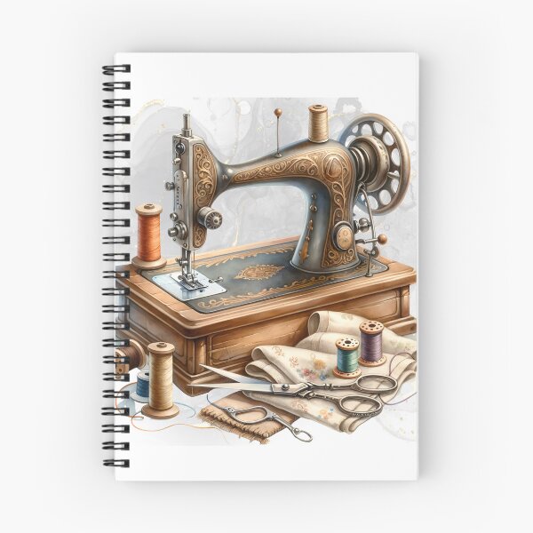 Item preview, Vintage Sewing Machine Design - An Artisitic Impression  designed and sold by TeesNthese.