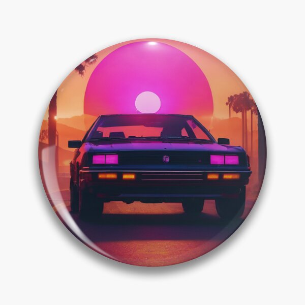 Item preview, Synthwave Styling Car  designed and sold by SepiBear.