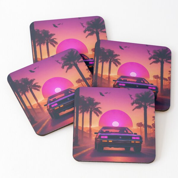 Item preview, Synthwave Styling Car  designed and sold by SepiBear.