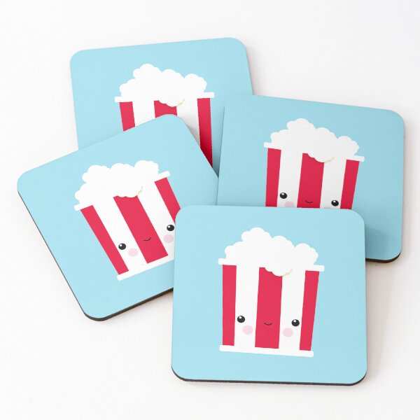 Item preview, Chill Out Kawaii Popcorn – funny illustration designed and sold by Pia Kolle.