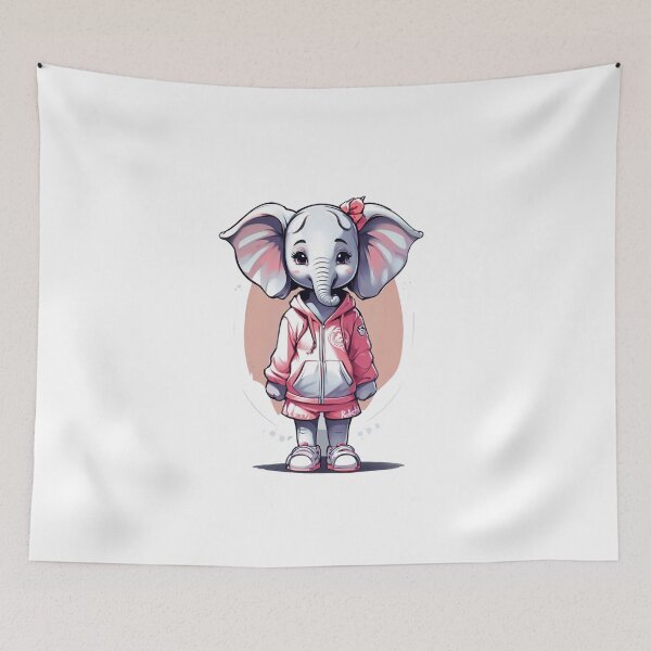 Item preview, Endangered Animals, Elephant: Neena designed and sold by KnoClothingCo.