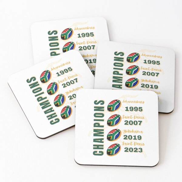 Item preview, Victorious Springboks: South Africa Rugby Champions Fourth Win designed and sold by MimsTees.