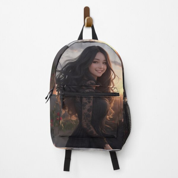 Item preview, Evening scenery with emo girl designed and sold by theCutestthings.