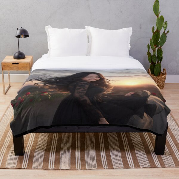 Item preview, Evening scenery with emo girl designed and sold by theCutestthings.