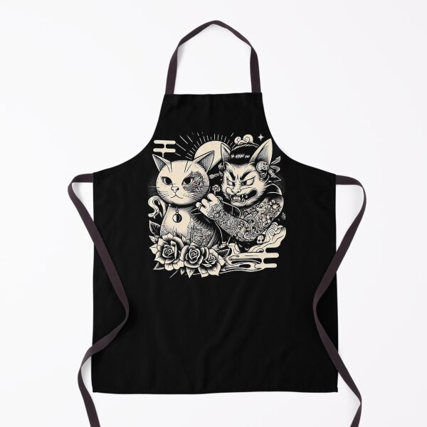 Item preview, Cat Tattooing Cat designed and sold by TheSamuraiCat.