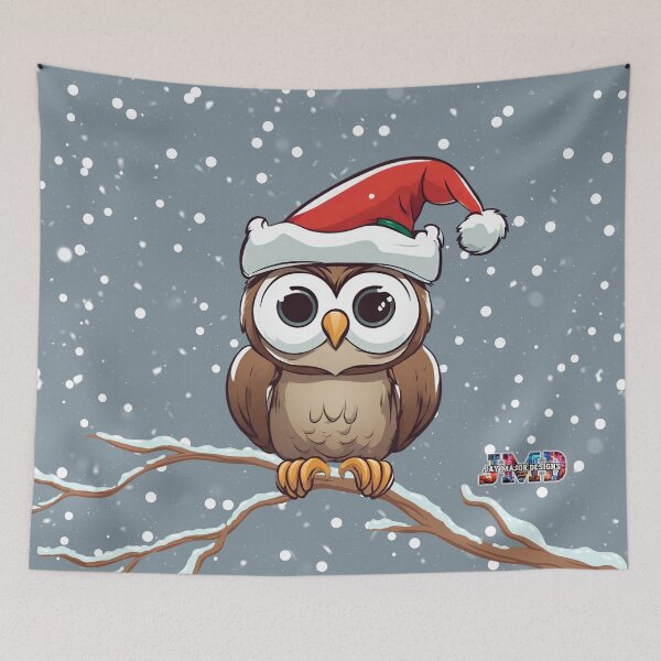 Item preview, Animals at Christmas - Owl designed and sold by Jenson Major.