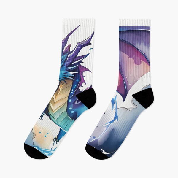Item preview, Lightning Dragon Watercolor designed and sold by TentacleTribe.