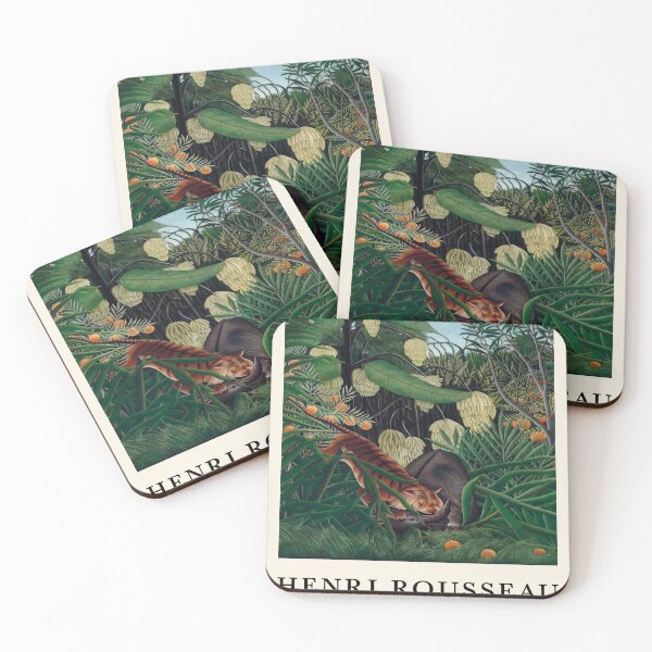 Item preview, Fight between a Tiger and a Buffalo Henri Rousseau designed and sold by Suzana Djordjevic.