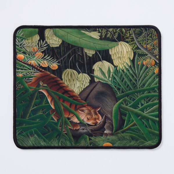 Item preview, Fight between a Tiger and a Buffalo Henri Rousseau designed and sold by Suzana Djordjevic.