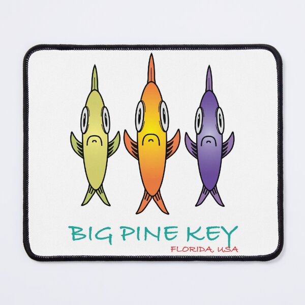 Item preview, Big Pine Key 3-Fishes designed and sold by NPStudio.