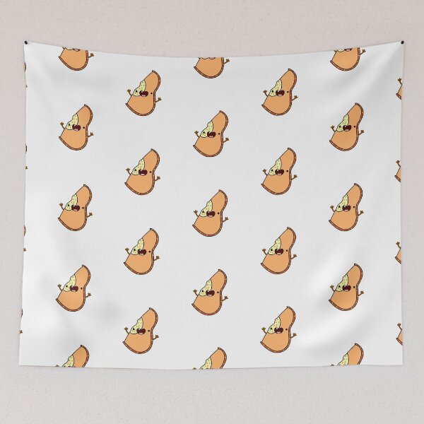 Item preview, Kawaii Orange Pumpkin Slice designed and sold by kawaiilife.