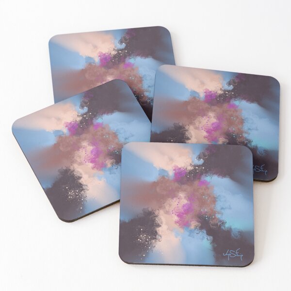 Item preview, Party In The Clouds - Blue Abstract designed and sold by Joey Santiago.