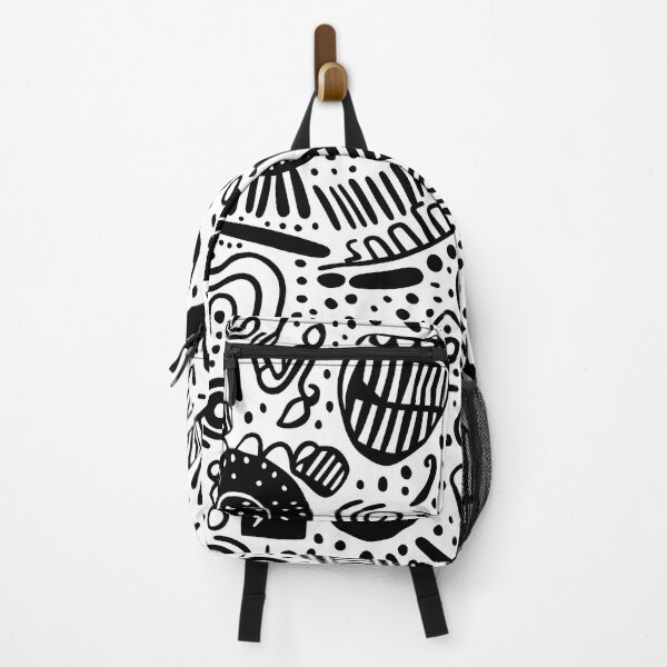 Item preview, Abstract doodles - Black on White designed and sold by the99thstudio.