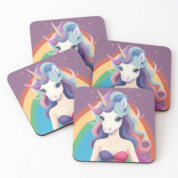 Item preview, Rainbow Shine Unicorn designed and sold by MinaStellar.
