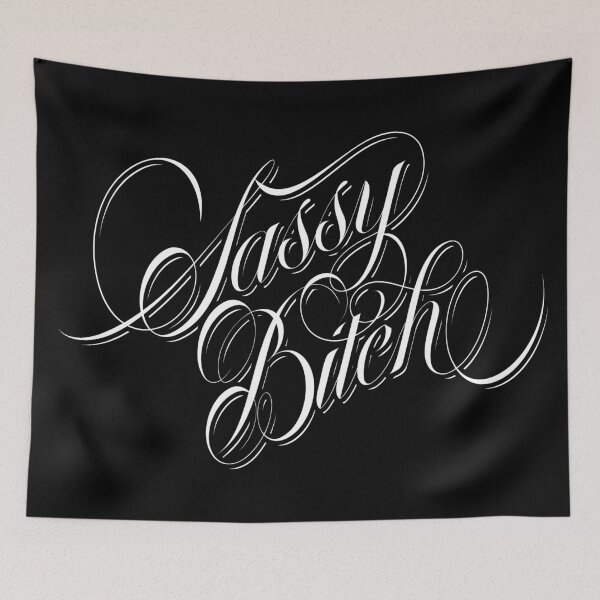 Item preview, Sassy B*tch (on darks) designed and sold by brianhillDESIGN.