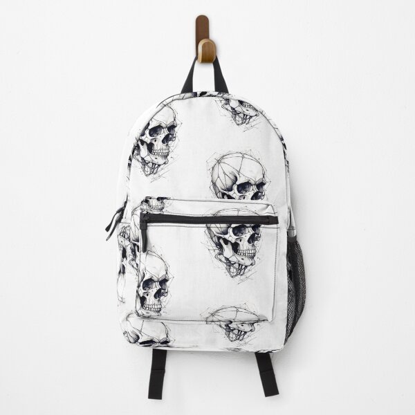Item preview, Geometric White Skull Design designed and sold by Osa-Store.