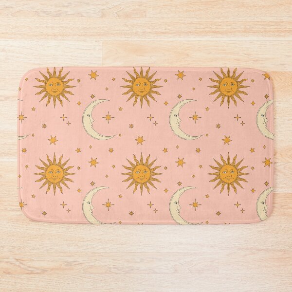 Item preview, Retro Celestial Pattern 02 - Pink designed and sold by Megs Lang.