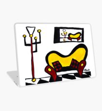 Yellow Sofa Laptop Skin