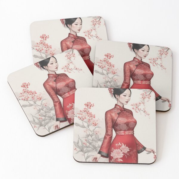Item preview, Chinese Woman in Traditional Dress designed and sold by kwin1120.