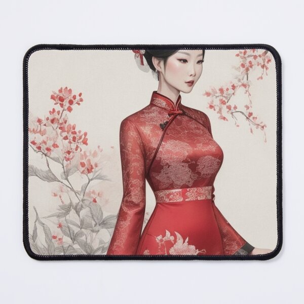 Item preview, Mujer china con traje tradicional designed and sold by kwin1120.