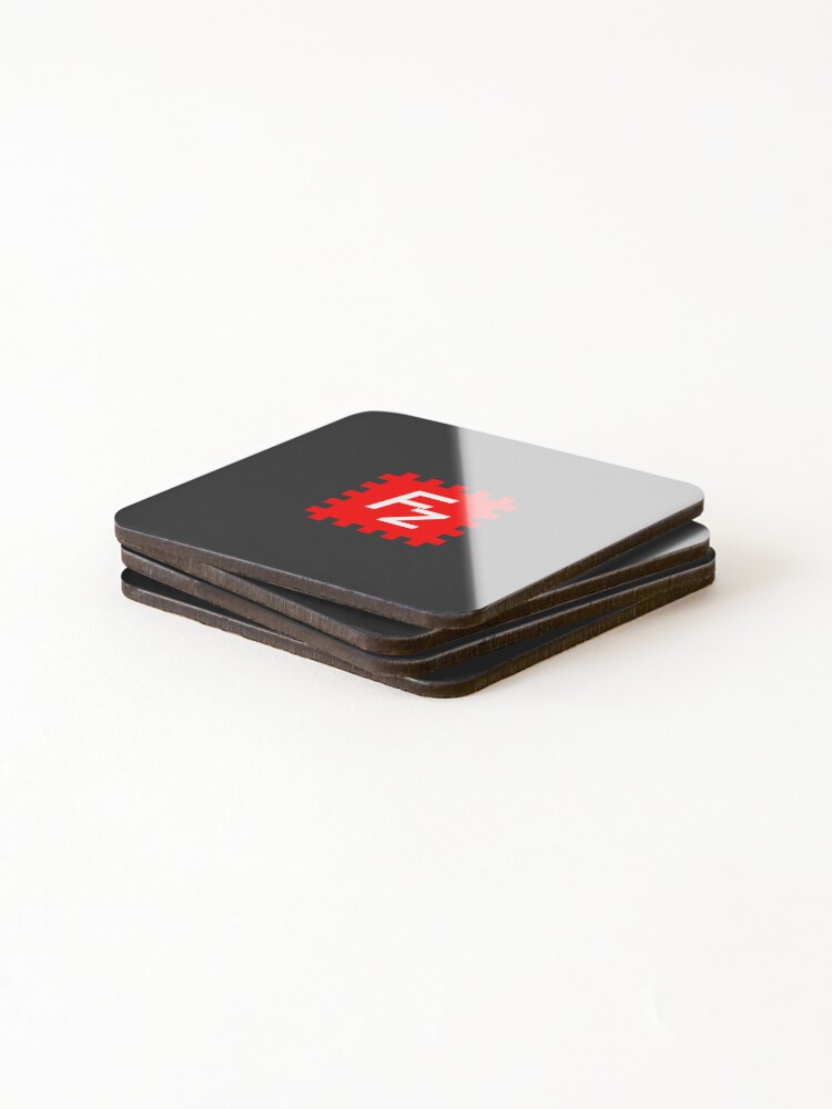 Thumbnail 4 of 5, Coasters (Set of 4), Fake Filezilla TTP Software designed and sold by CocoBlogHD.