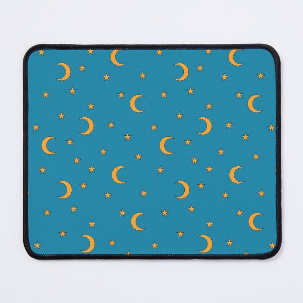Item preview, Retro Celestial Pattern 03 - Blue designed and sold by Megs Lang.