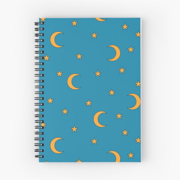 Item preview, Retro Celestial Pattern 03 - Blue designed and sold by Megs Lang.