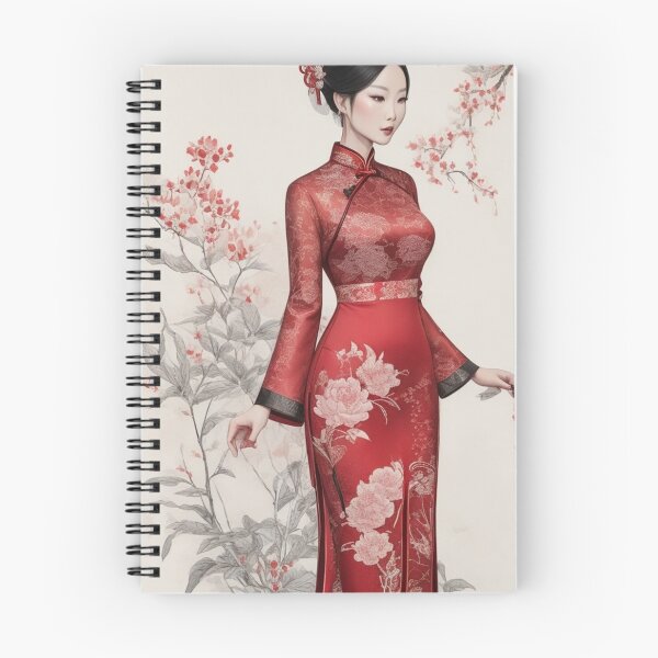 Item preview, Chinese Woman in Traditional Dress designed and sold by kwin1120.