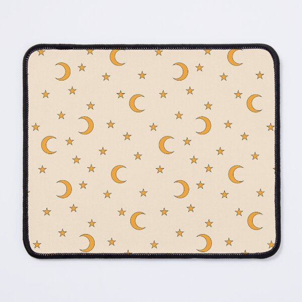 Item preview, Retro Celestial Pattern 03 - Cream designed and sold by Megs Lang.