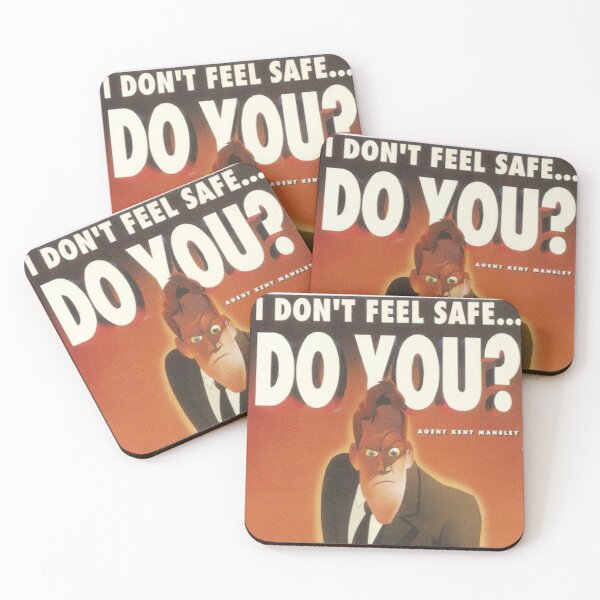 Item preview, Kent Mansley: I don’t feel safe… Do you? designed and sold by mvelas17.