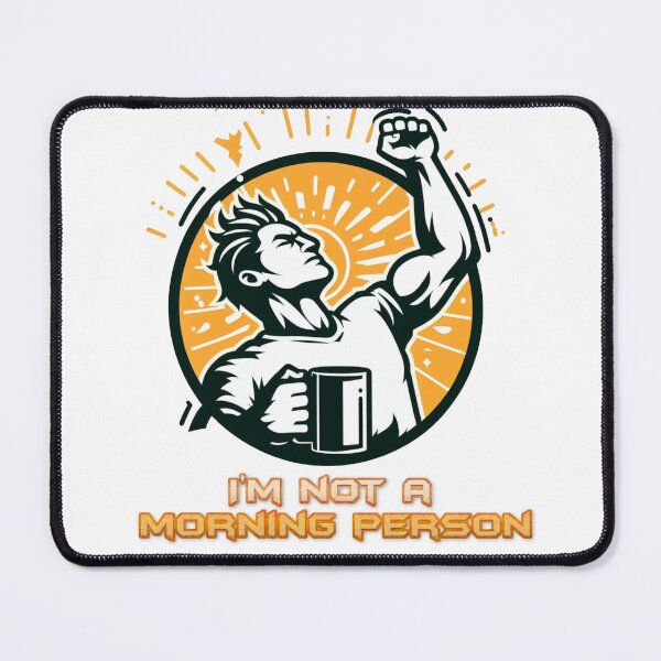 Item preview, I'm not Morning Person designed and sold by Gulyabani.