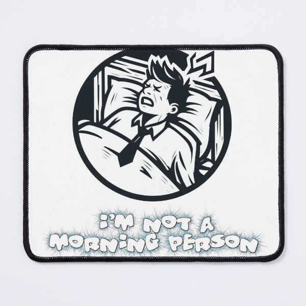 Item preview, I'm not Morning Person designed and sold by Gulyabani.