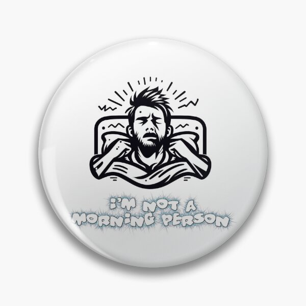 Item preview, I'm not Morning Person designed and sold by Gulyabani.