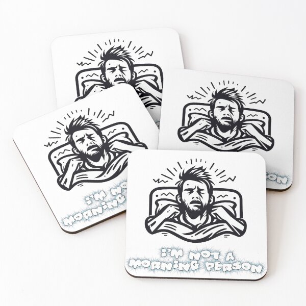 Item preview, I'm not Morning Person designed and sold by Gulyabani.