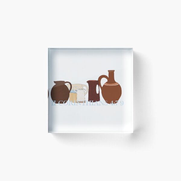 Item preview, 2 Corinthians 4:7-9 designed and sold by Caroline Milburn.