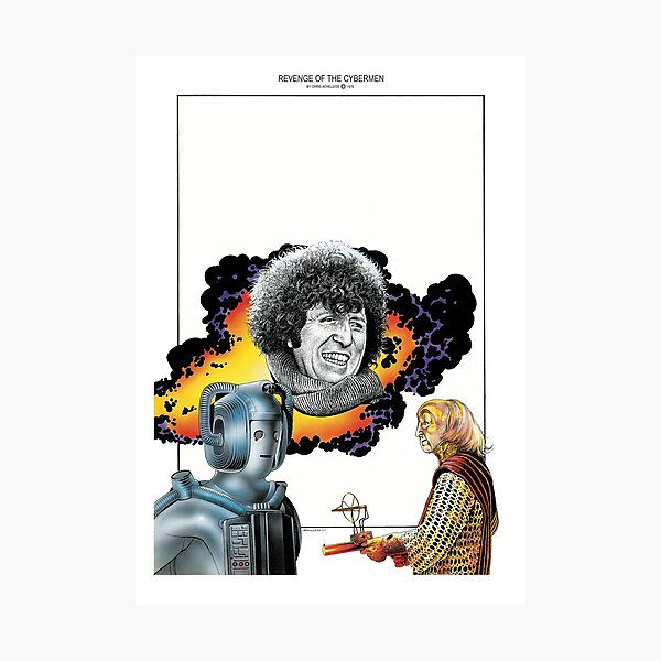 Item preview, The 4th Doctor and the Revenge of the Cybermen designed and sold by House of Achilleos.