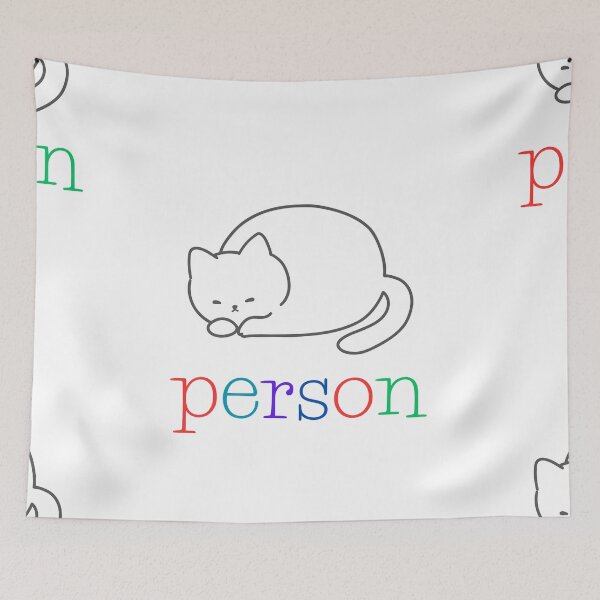 Item preview, Cat Person doggy puppy love cat kitty designed and sold by Rukyta.