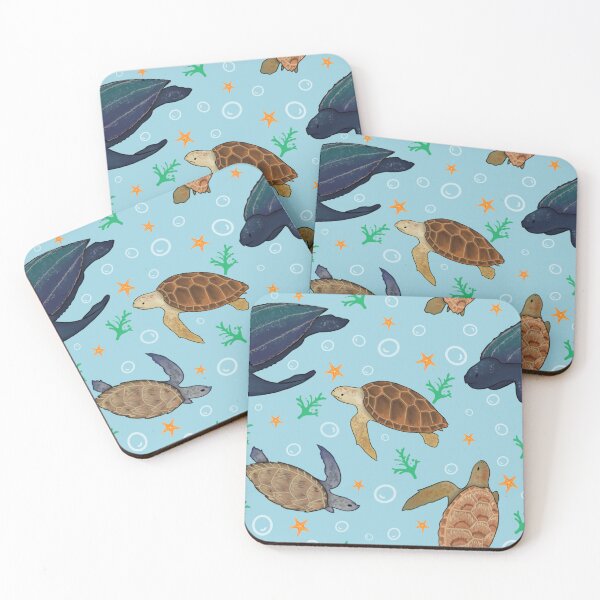 Item preview, Turtle Pattern designed and sold by Hannah Barker.