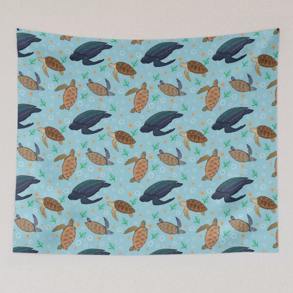 Item preview, Turtle Pattern designed and sold by Hannah Barker.