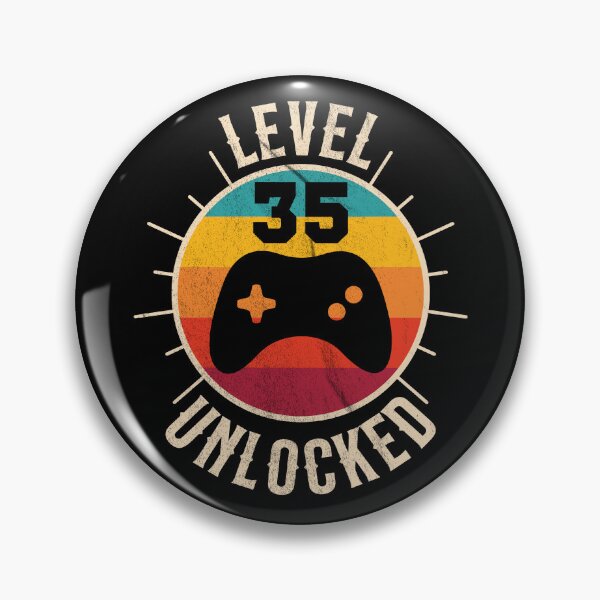 Item preview, Level 35 Unlocked designed and sold by BYNDART.
