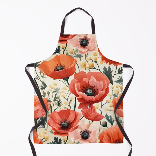 Item preview, Opulent orange poppy with delicate paper-thin petals. designed and sold by StrawberryJolly.