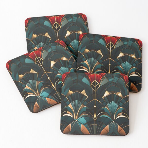 Item preview, Art Deco Nautical Pattern: Geometric Elegance No.1 designed and sold by Laerguldir.