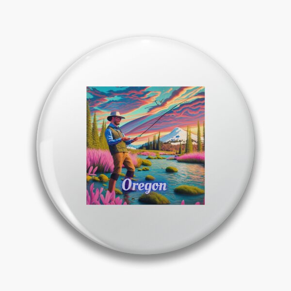 Item preview, Oregon Fly Fisherman designed and sold by OregonsOwn.