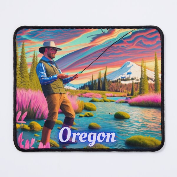 Item preview, Oregon Fly Fisherman designed and sold by OregonsOwn.