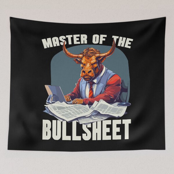 Item preview, Master of the bullsheet designed and sold by EmmiFoxDesigns.