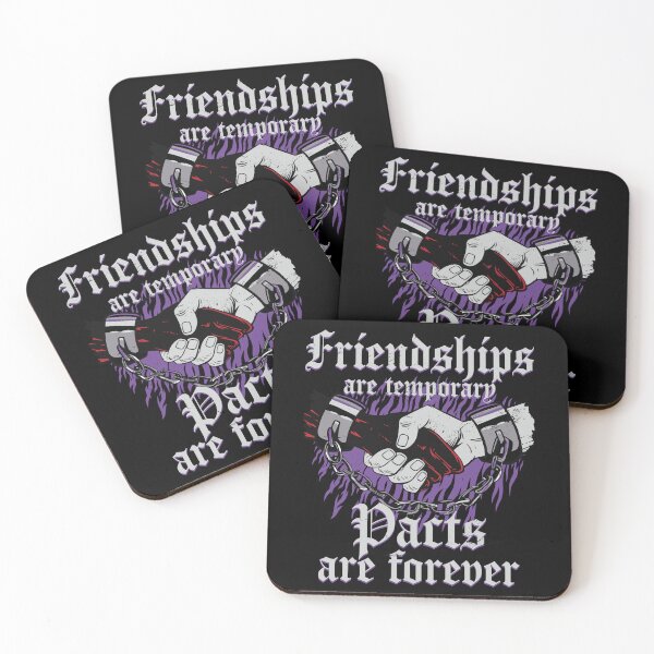 Item preview, Friendships are temporary, pacts are forever designed and sold by EmmiFoxDesigns.