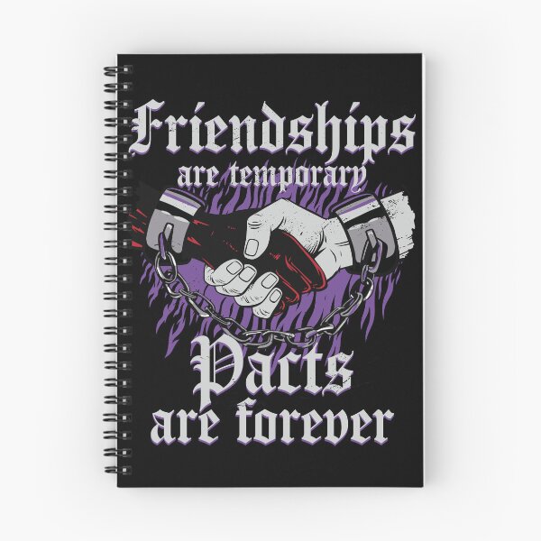 Item preview, Friendships are temporary, pacts are forever designed and sold by EmmiFoxDesigns.