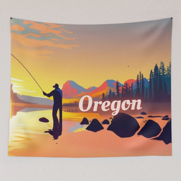 Item preview, Oregon Fly Fisherman designed and sold by OregonsOwn.