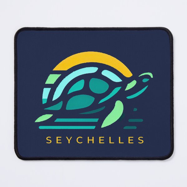 Item preview, Seychelles Turtle Logo designed and sold by Travel Planet.