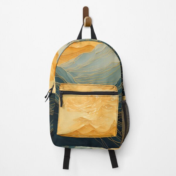 Item preview, Abstract topography with gold earthtones designed and sold by dcrc.